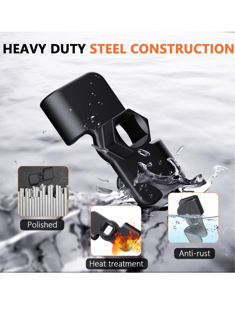 KASTWAVE - Wrench Extender Adaptor for 1/2 Inch Drive Breaker Bars 21 mm Hex Drive Wrench Extender Tool Upgrade Torque Easy to Remove Stubborn Nuts and Bolts for Heavy Equipment Technicians - Image 1