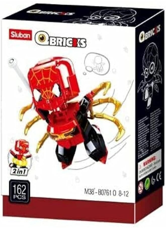 Sluban Sluban Construction Superhero Building Blocks – 162 Pcs 