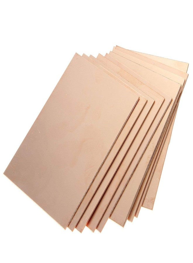 TECHDELIVERS® نحاس مطلي لصنع لوحات الدوائر المطبوعة أحادي الجانب (12 × 12 بوصة، 30 سم × 30 سم، فينولي، قطعة واحدة) - Image 1