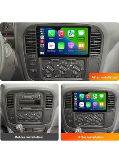 Vierex Android Car Stereo For Toyota Land Cruiser 100 1998-2002 Screen With Apple Carplay Android Auto Wireless WiFi DSP FM&AM BT AHD Camera Included Fast Interface Mic Touchscreen  - Image 2