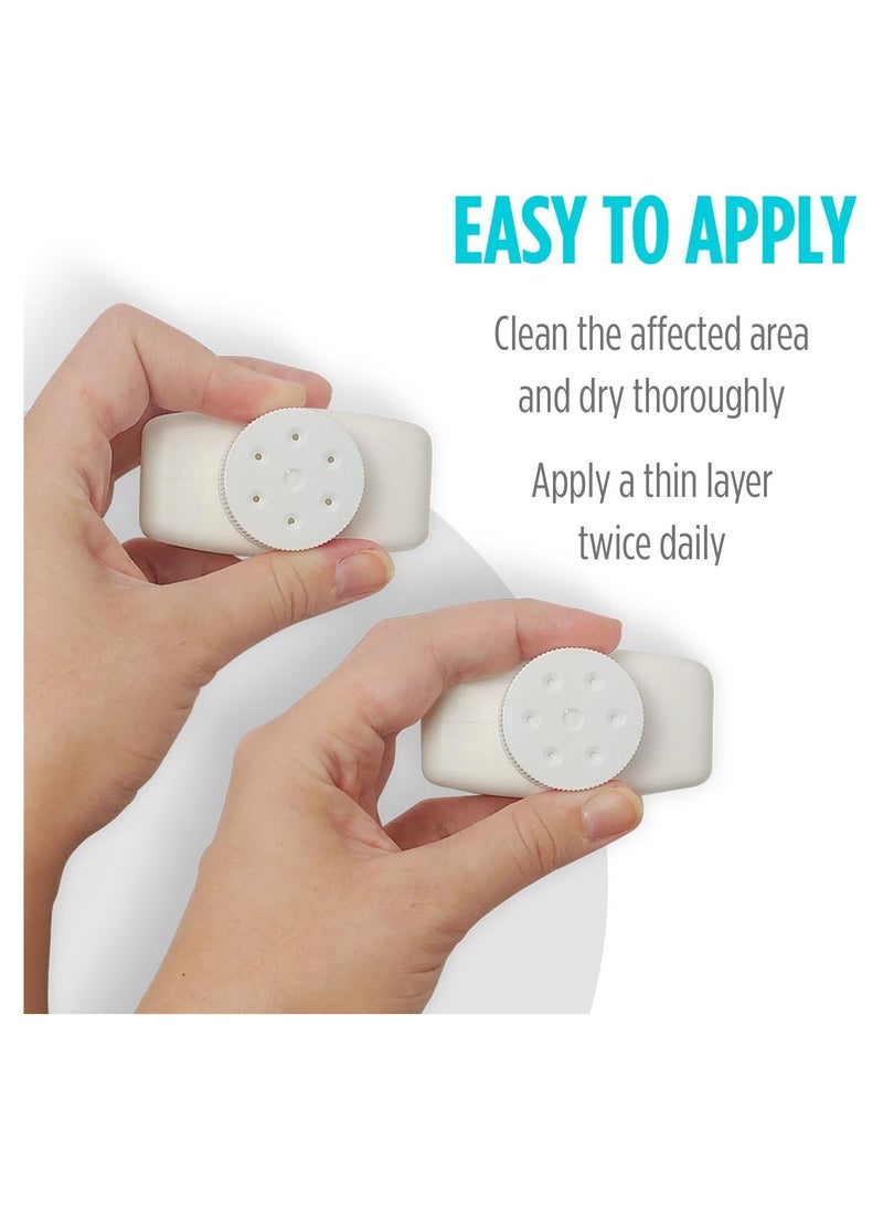 Comfort Zone (Pack of 3) MiconazorbAF Antifungal Powder, Nitrate 2% Antifungal, 3x2.5 oz - Image 5