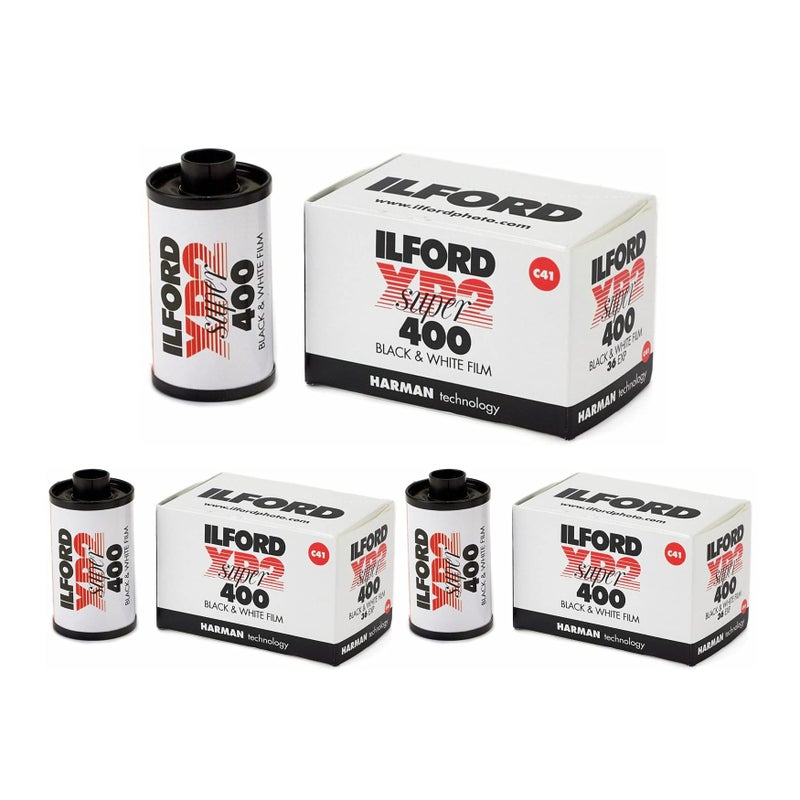 Ilford Black  White 3 Pack XP2 Super 400 13536 Film