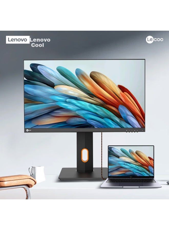 Lecoo 23.8-inch Ips Full Hd Display With Narrow Bezel, Low Blue Light, Height Adjustable And Rotatable Stand, Computer Monitor M2421l - Image 1