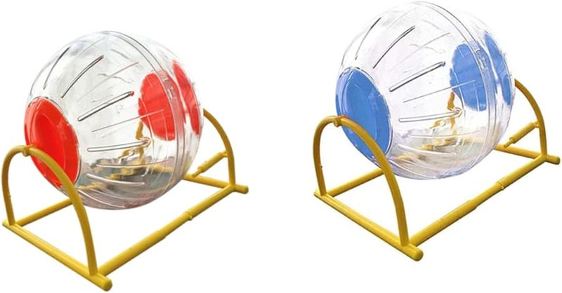 Housoutil 2Pcs 12cm Small Diameter Hamster Exercise Wheel Pet Toy For Hamster Sports - Image 2