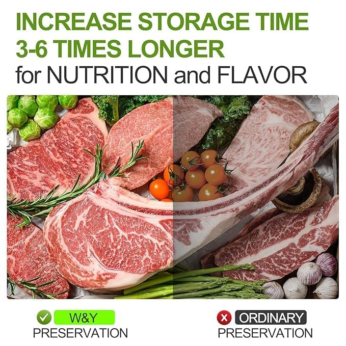 GBEX Commercial Grade Embossed Food Vacuum Bags PreCut Food Saver Bags for Sous Vide Meal Prep and Storage BPA Free Vacuum Sealer Bags for Food 20 30100pcs - Image 4