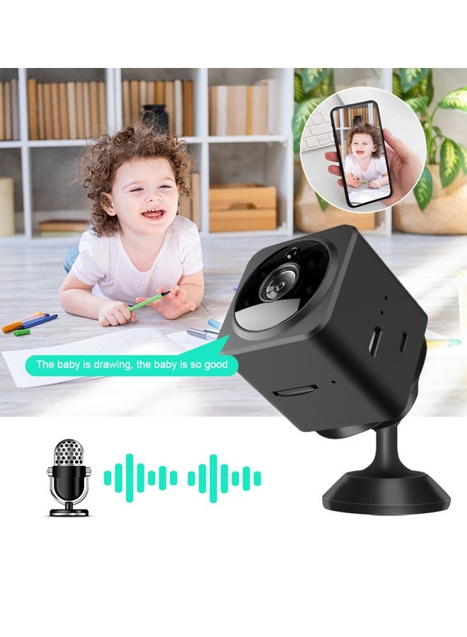 Generic Mini Camera 1080P HD Mini Camera, Wireless WiFi Nanny Camera with Motion Detection for Home Indoor Security, App Control, Pet/Baby/Nanny Surveillance Camera  - Image 3