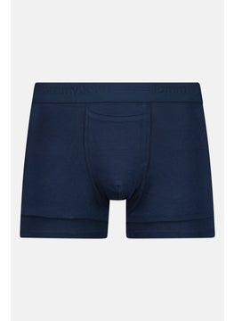 Tommy John Men 2 Pieces 4 Inseam Plain Trunks, Dark Grey/Navy  - Image 1