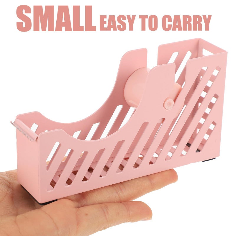 Compact Desktop Tape Dispenser with Cutter for School and Office Organizing - Image 5
