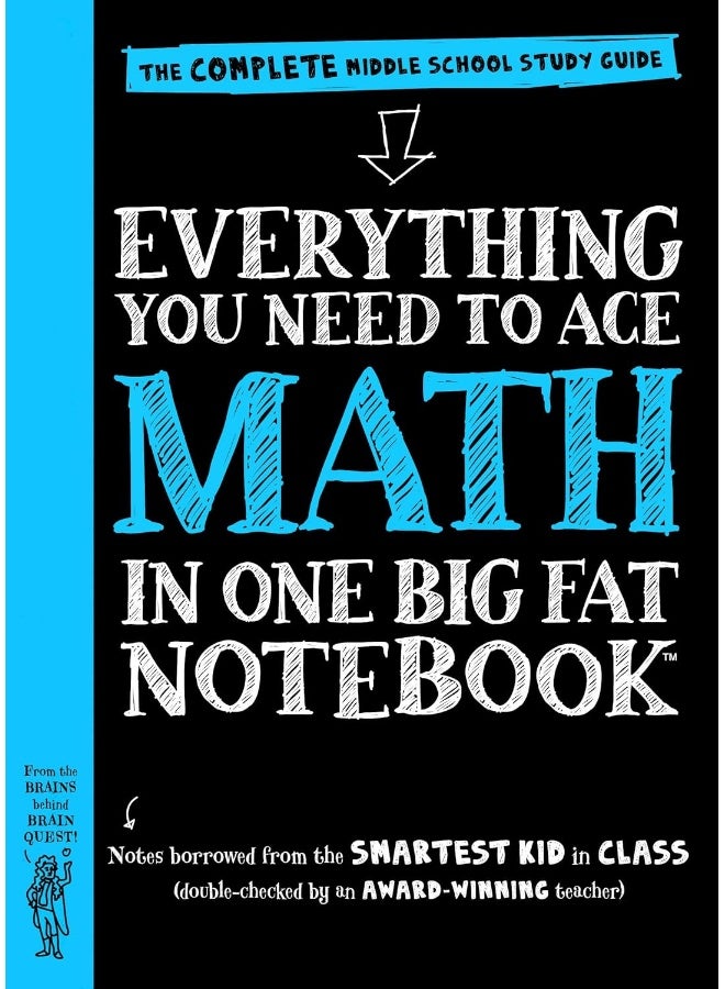 Ace Math in One Big Fat Notebook: The Complete Middle School Study Guide  - Image 1