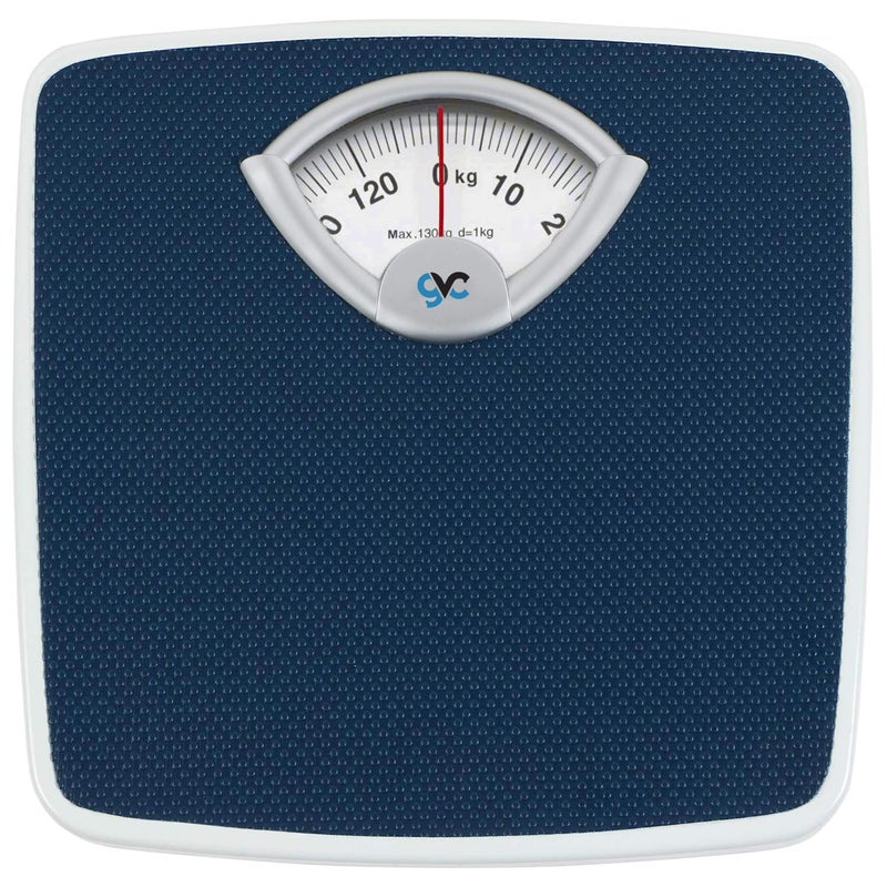 GVC Analog Weight Machine For Human Body, Capacity 120Kg Mechanical Manual Analog Weighing Scale (Black) - Image 1