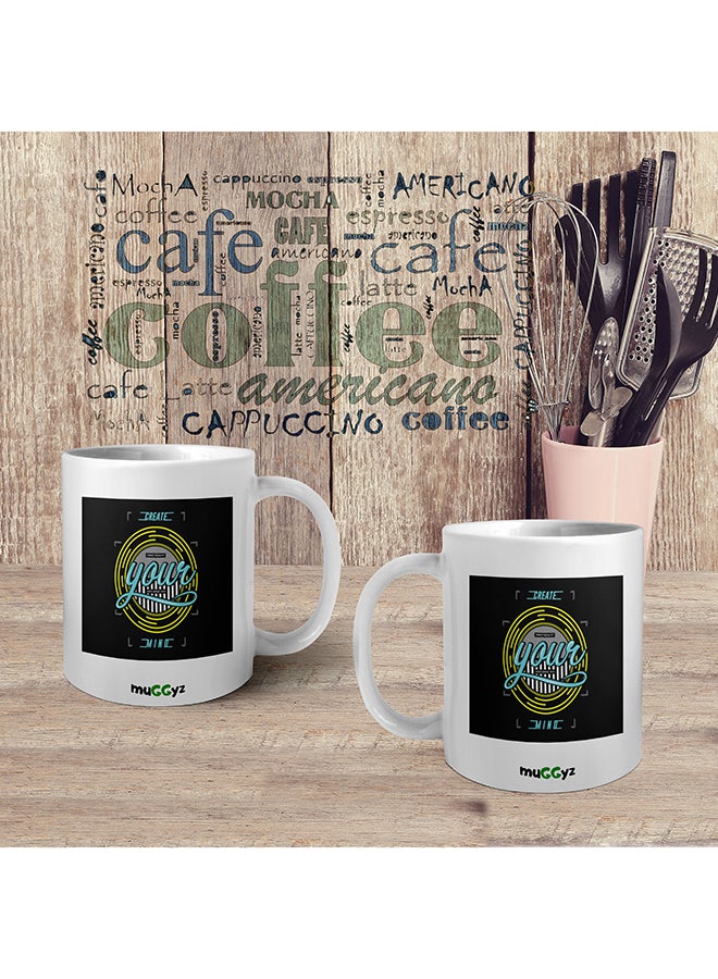 Ceramic Mug White - Image 4