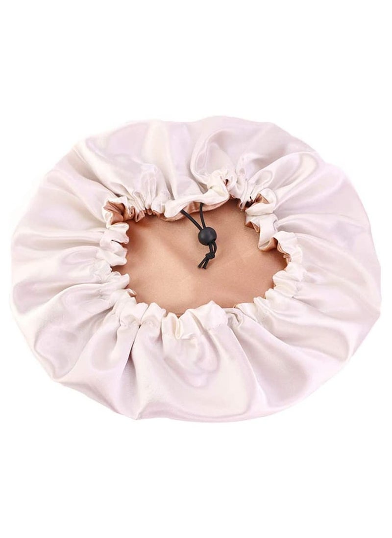 ORiTi Women's Adjustable Reversible Satin Bonnet - Soft Double Sided Sleep Cap, Protects Natural Hair, Assorted Colors  - Image 5