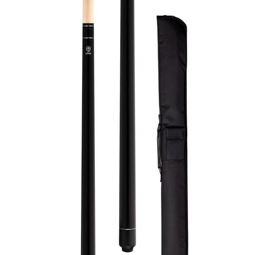 McDermott Lucky L1 Pool Billiard Cue with 1x1 Soft Case 20 Ounces - Image 1