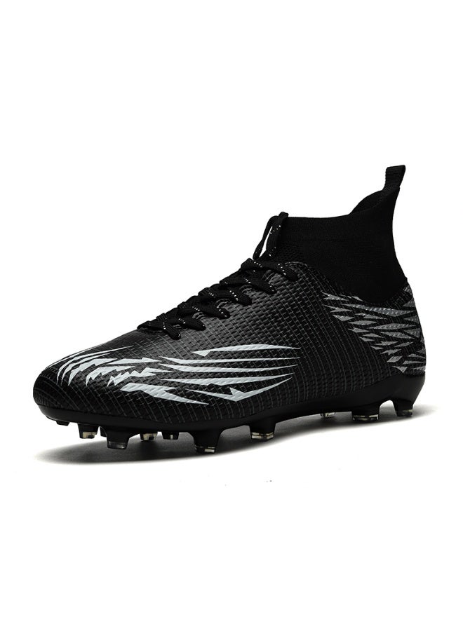 Men Kids Fashion Soccer Shoes Cleats Team Sports Training TF/FG Turf Firm Comfort High-top Football Shoes Outdoor - Image 1