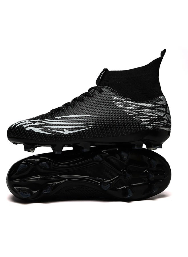 Men Kids Fashion Soccer Shoes Cleats Team Sports Training TF/FG Turf Firm Comfort High-top Football Shoes Outdoor - Image 2