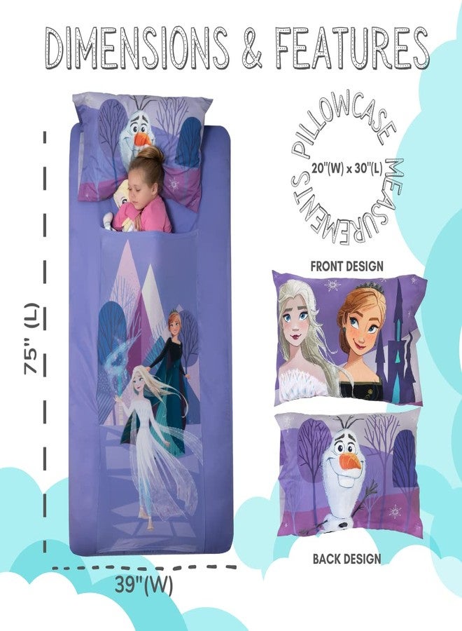 Franco Disney's Frozen Kids Bedding Super Soft Compression Snuggle (TM) Sheets, Twin, (Official Disney Product) - Image 3