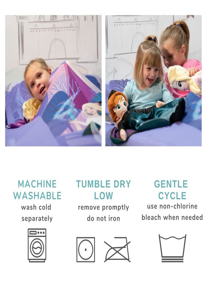 Franco Disney's Frozen Kids Bedding Super Soft Compression Snuggle (TM) Sheets, Twin, (Official Disney Product) - Image 5