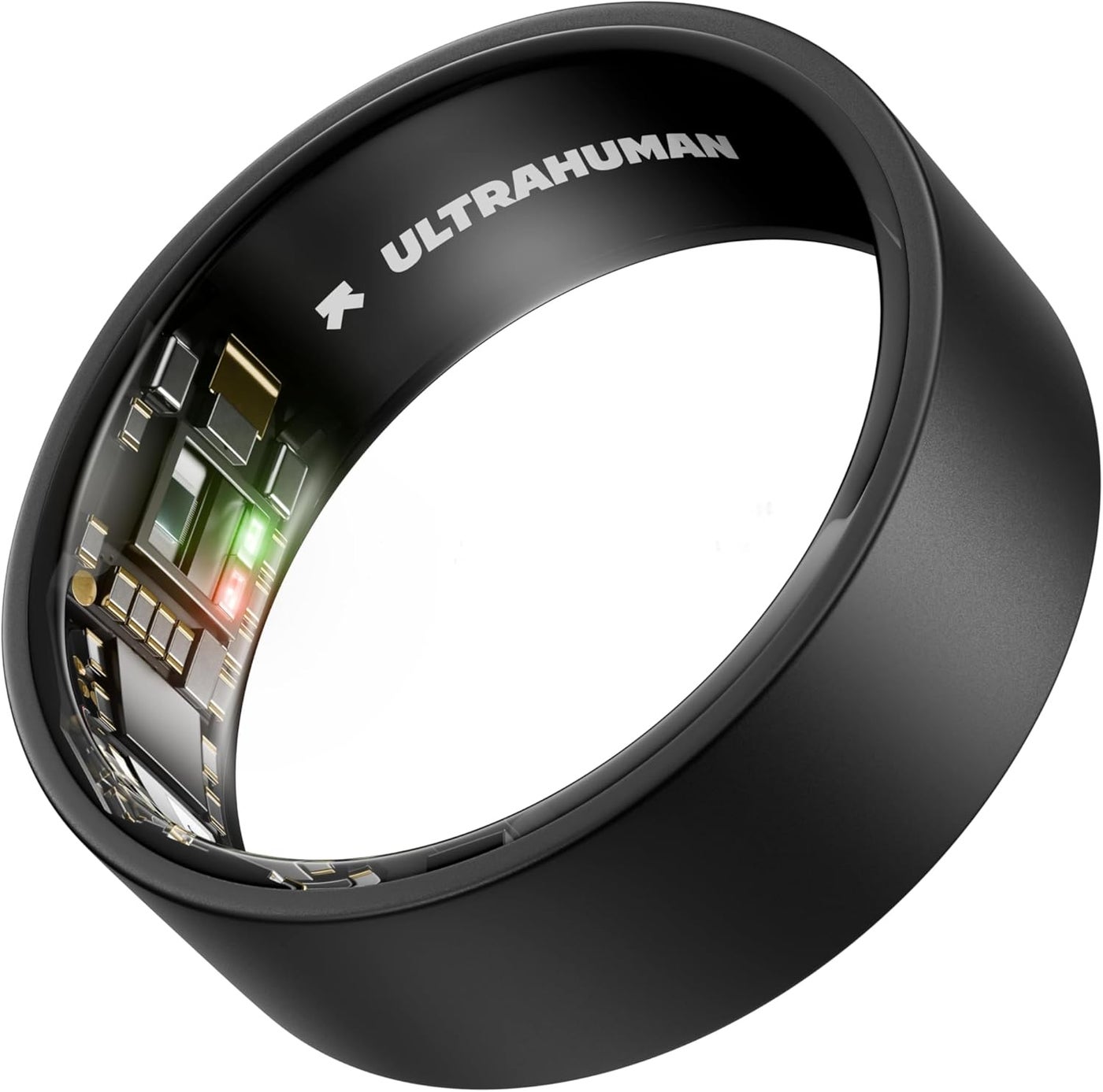 Ultrahuman Ring AIR - Advanced Sleep-Tracking Wearable, HRV & Temperature Monitoring, Track Workout, Movement & Recovery, Water Resistant, 6 Days Battery Life(Size 5)
