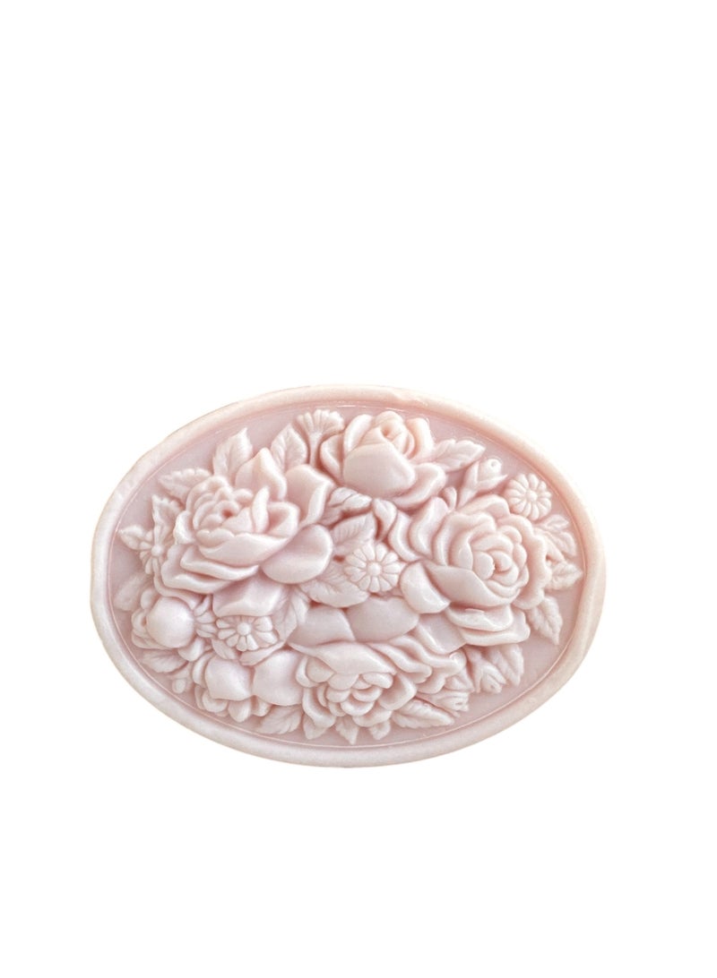 SAPONIFICIO ARTIGIANALE FIORENTINO Rose Soap  (125g) - Image 3