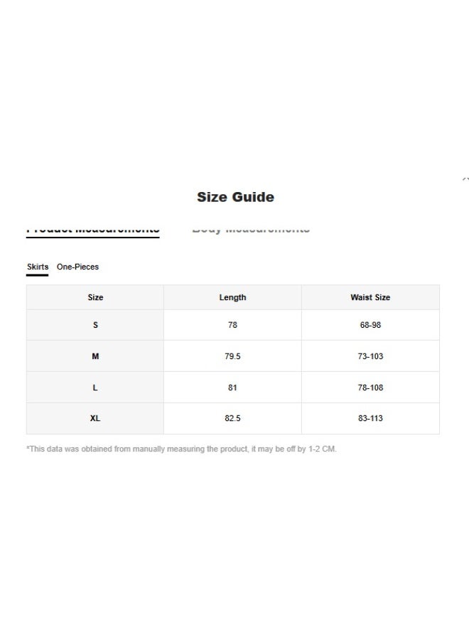 شي إن طقم ملابس سباحة نسائية من قطعة واحدة  مبحواف متباينة مع تنورة معقودة لقضاء عطلة صيفية على الشاطئ - Image 2