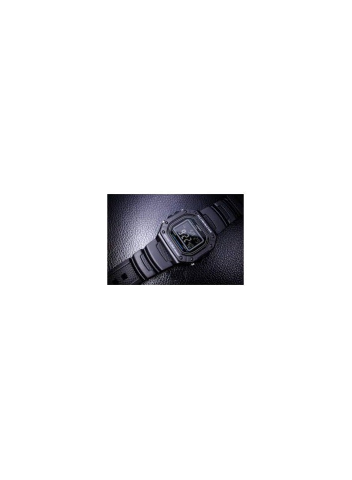 CASIO CASIO W-218H-1BVDF Illuminator 44MM 5ATM Multi-Function Men's Watch - Image 2