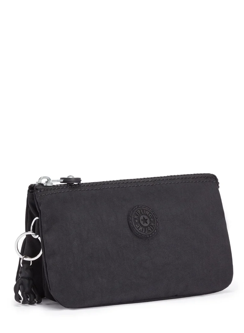 kipling  Creativity L Black Noir Large Purse  | Best Price UAE