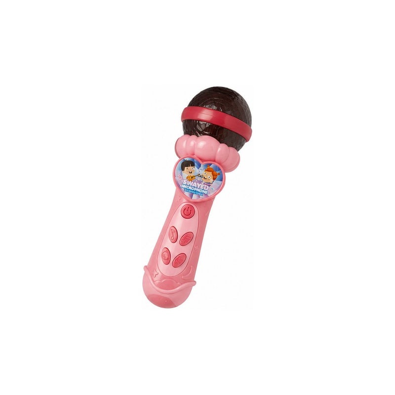 Kids Toy Microphone, Pink Karaoke Swayed Microphone for Girls and Boys - Image 2