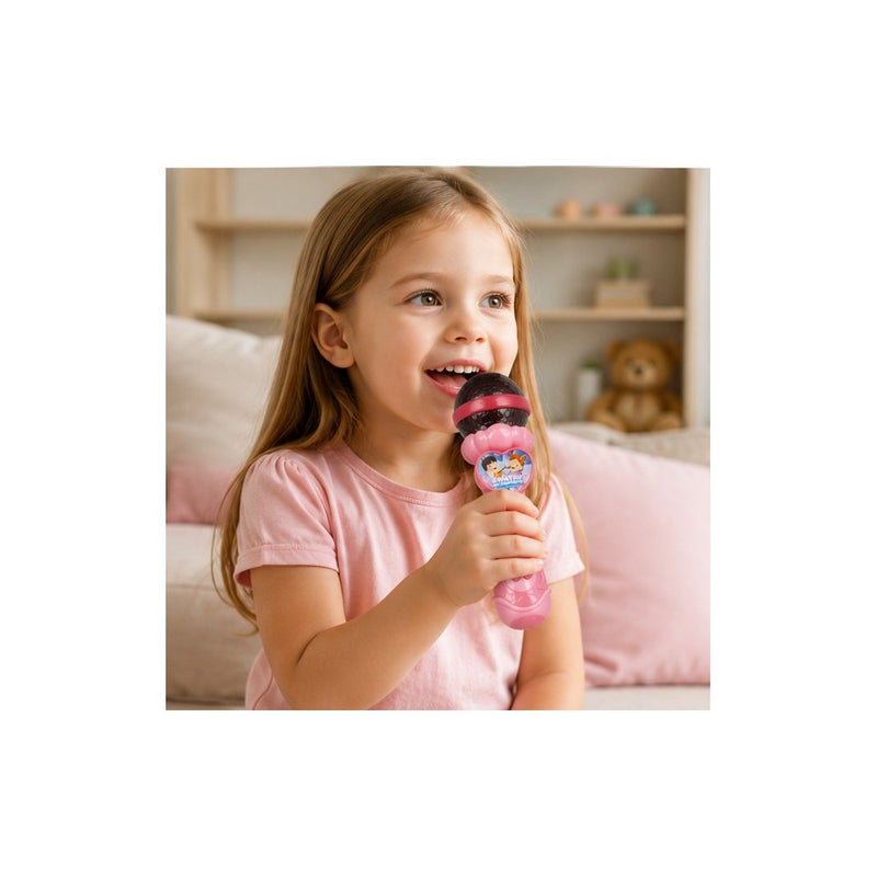 Kids Toy Microphone, Pink Karaoke Swayed Microphone for Girls and Boys - Image 3