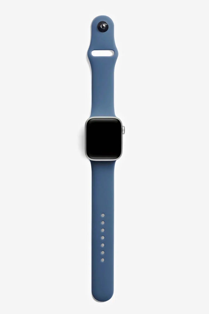 حزام من السيليكون الناعم مصنوع من مادة TPU متوافق مع ساعة Apple مقاس 38/40/41/42 ملم - Image 2