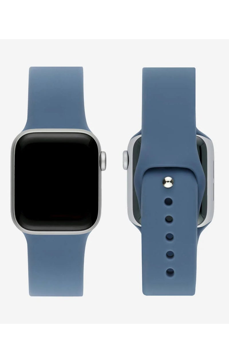 حزام من السيليكون الناعم مصنوع من مادة TPU متوافق مع ساعة Apple مقاس 38/40/41/42 ملم - Image 3