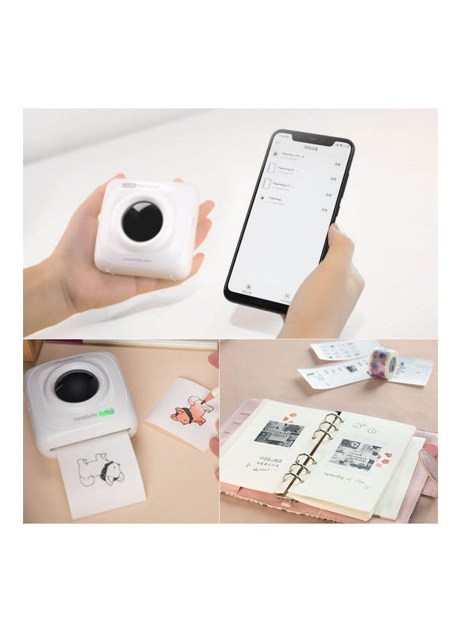 Generic - Wireless Pocket Mini Printer Pink - Image 1