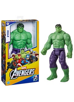 AVENGERS MARVEL Avengers Titan Hero Series Blast Gear Deluxe Hulk Action Figure, 12-Inch Toy For Kids Ages 4 & Up  - Image 1
