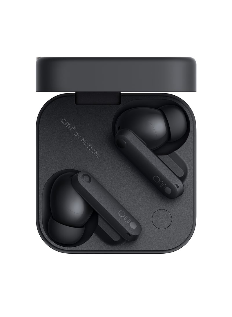 ELTRAZONE Buds Pro 2 True Wireless Earbuds – 50dB Smart ANC, Clear Voice Tech 2.0, Spatial Audio, Long Battery Life, IP55 Water Resistance – Middle East Version – Dark Grey  - Image 1