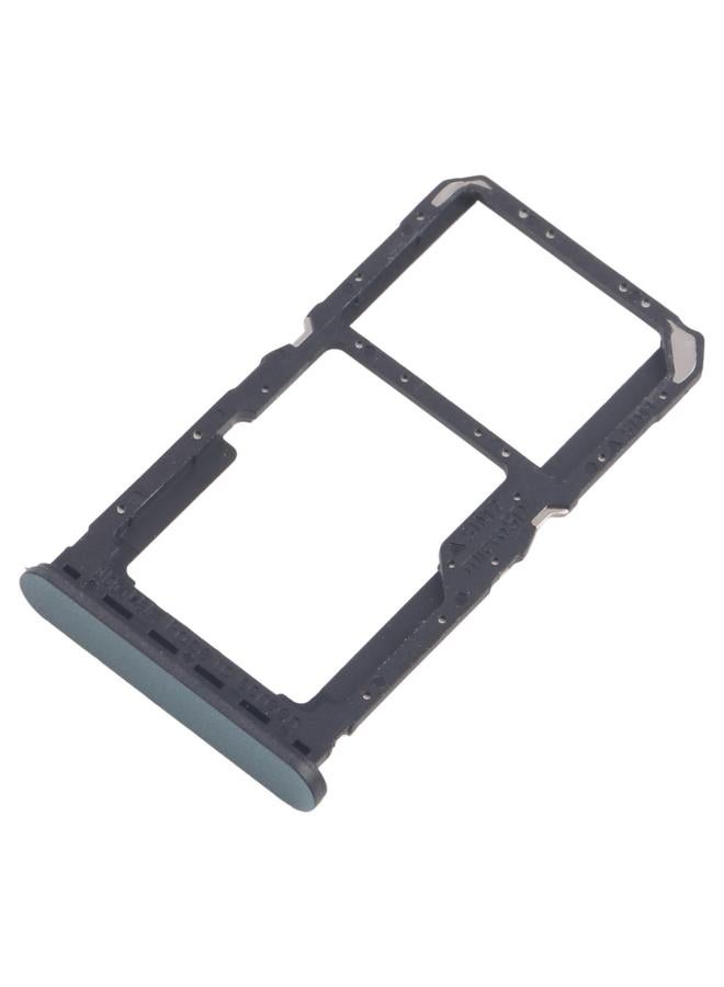 erorex For OPPO A80 5G CPH2639 10pcs Original SIM Card Tray + SIM Card Tray / Micro SD Card Tray (Green) - Image 2