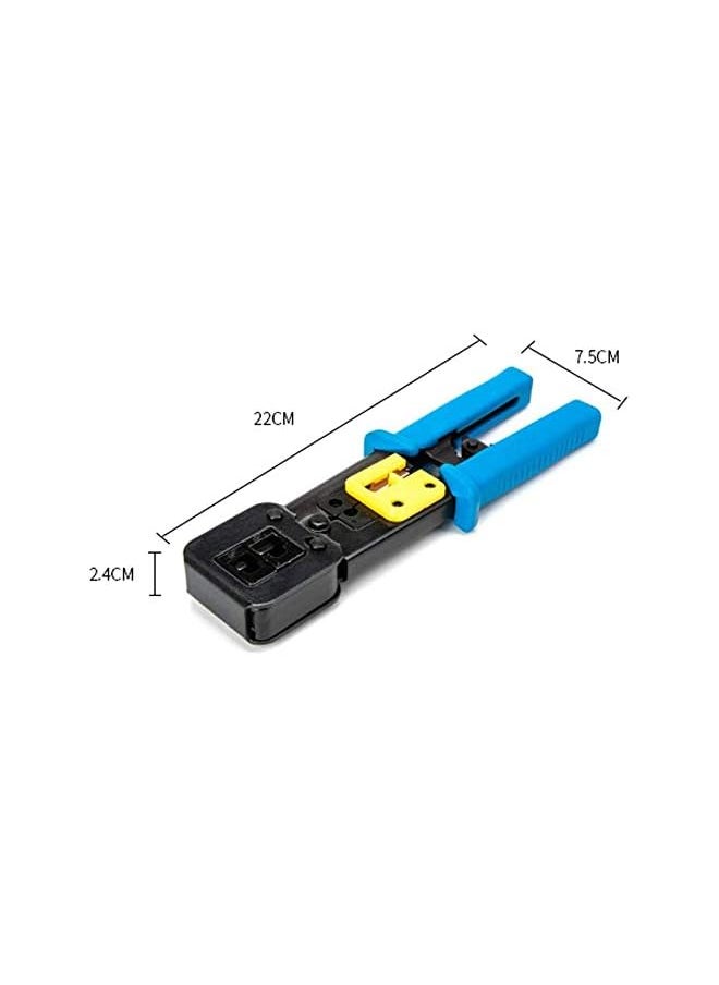 IAF - Ethernet Network Hardware Tool Hand Network LAN rj45 Cable Crimper Pliers Multifunctional Network Repair Tool rj12 cat5 cat6 8p8c Cables Stripper - Image 1