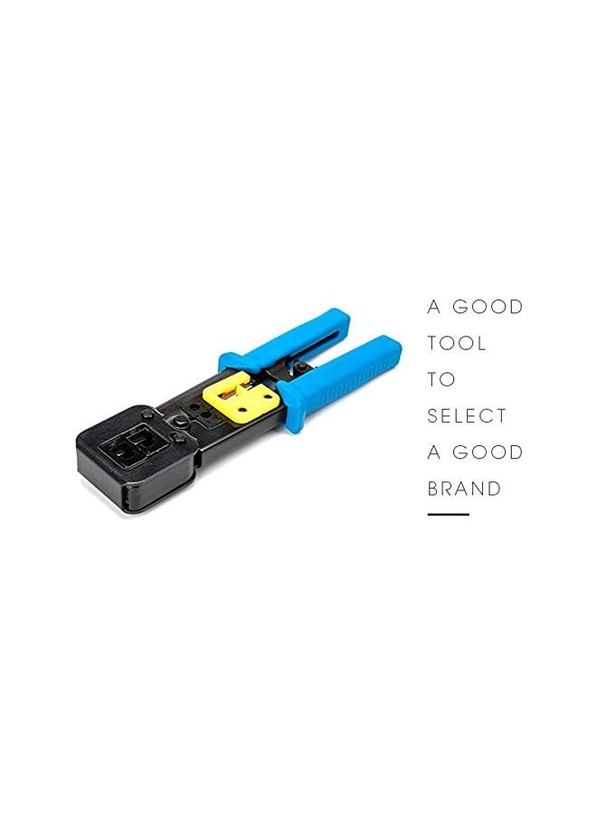 IAF - Ethernet Network Hardware Tool Hand Network LAN rj45 Cable Crimper Pliers Multifunctional Network Repair Tool rj12 cat5 cat6 8p8c Cables Stripper - Image 1