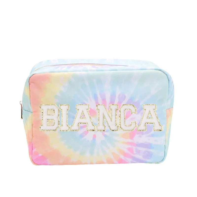 القبيلة السعيدة Large Tie Dye Pouch