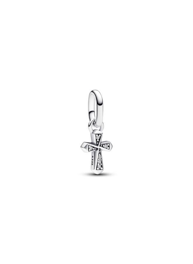 Pandora ME Sparkling Cross Mini Dangle Charm - Image 1