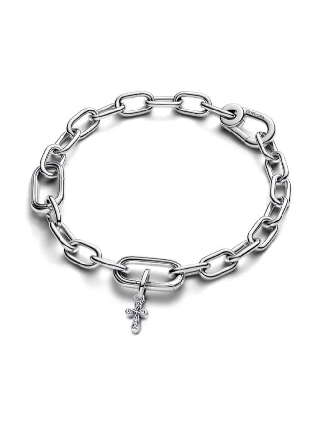 PANDORA  Pandora ME Sparkling Cross Mini Dangle Charm for Women | Best Price UAE