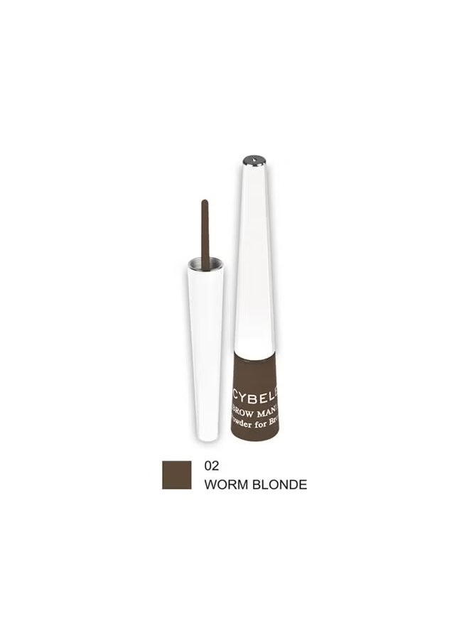 CYBELE Brow Mania Powder - No2 - Worm Blonde 
