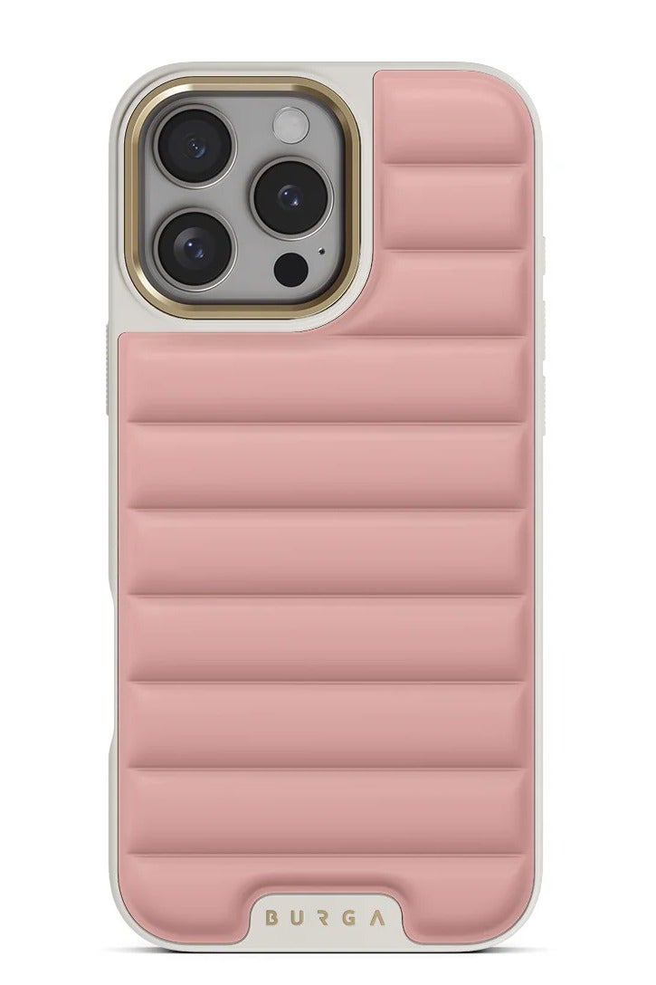 BURGA Case for iPhone 16 Pro Ultra-Soft PC Material with Bouncy Texture, CloudGuard Shock Absorption, Lightweight Build, and Elite-Level Drop Protection Pilates - Image 1