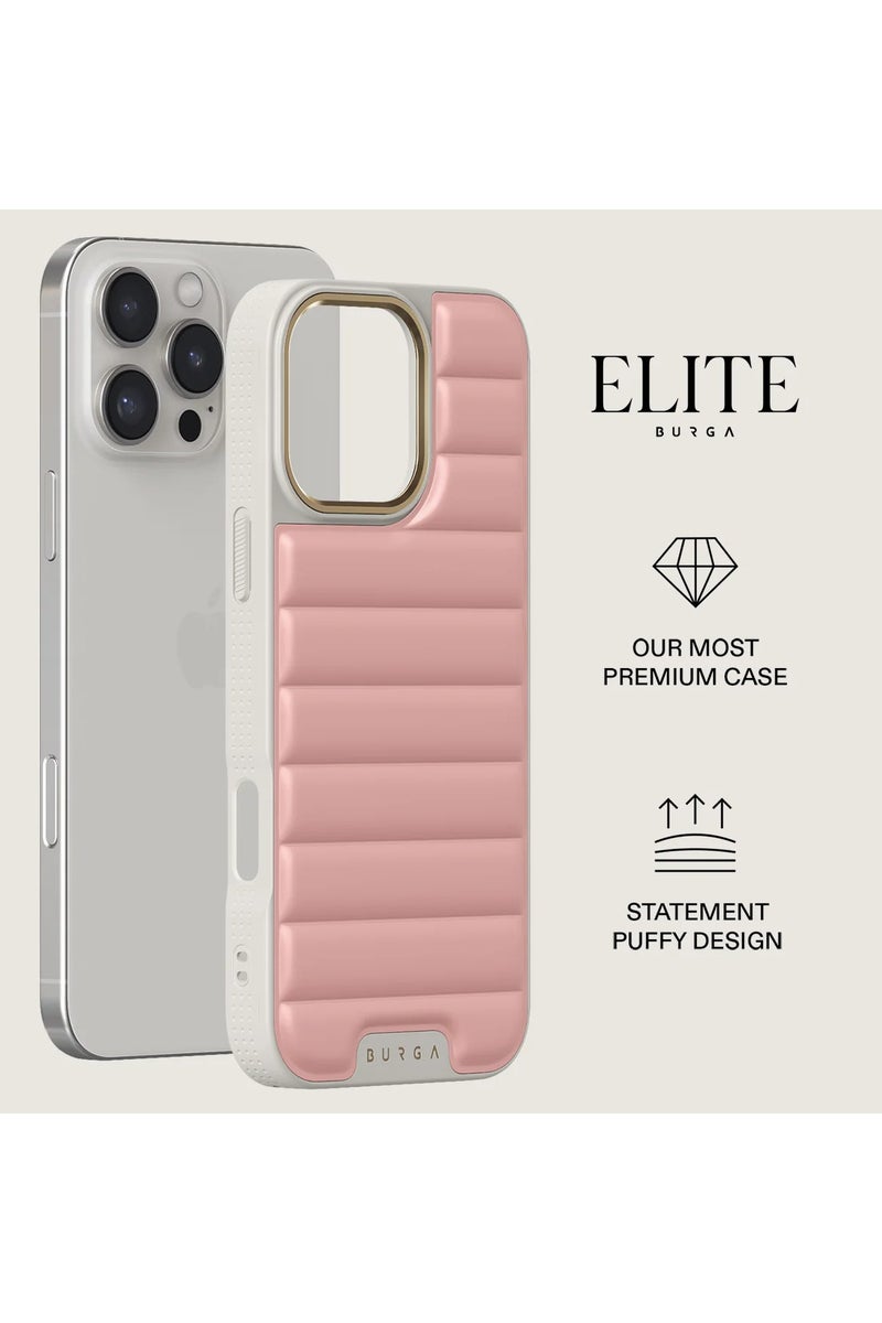 BURGA Case for iPhone 16 Pro Ultra-Soft PC Material with Bouncy Texture, CloudGuard Shock Absorption, Lightweight Build, and Elite-Level Drop Protection Pilates - Image 2