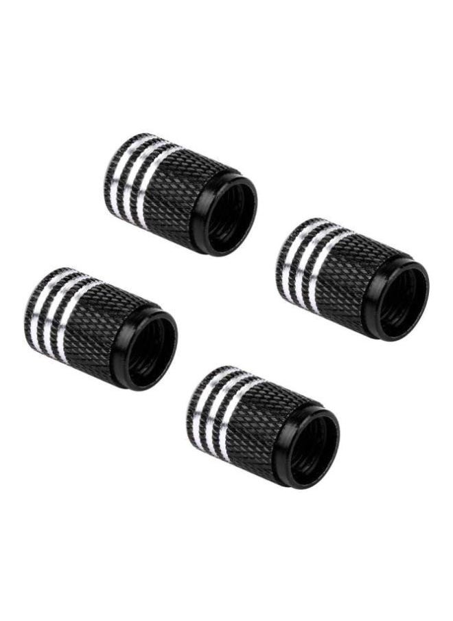 NIBEMINENT 4-Piece Car Tire Valve Cap 