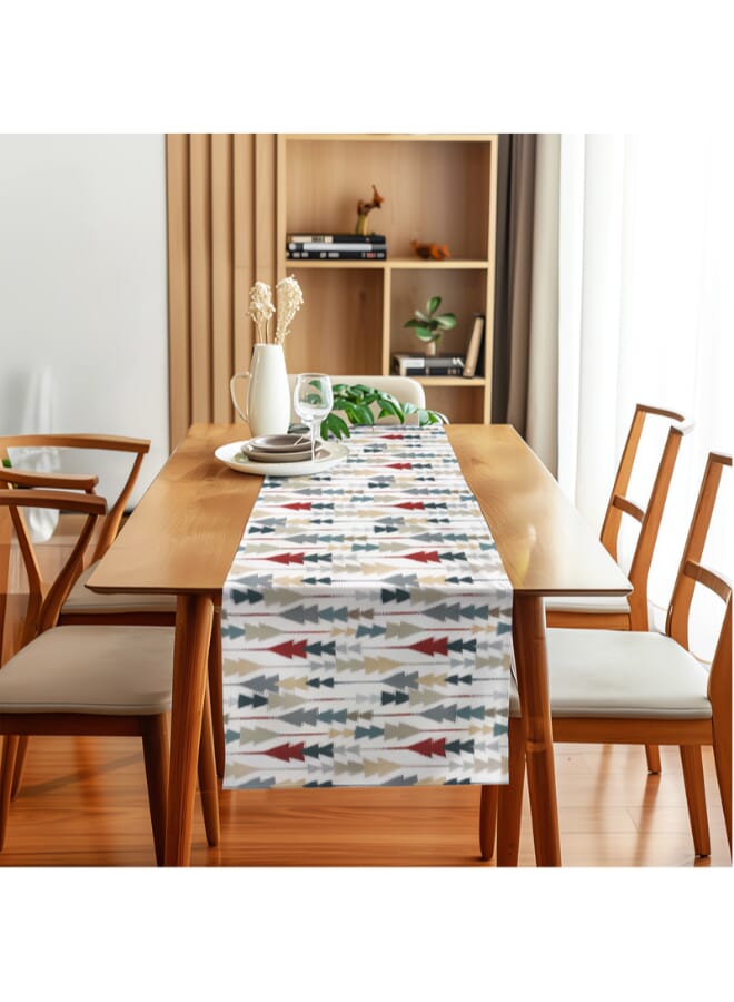  انتكس بيت الستائر مفرش طاولة صوفيا إليجانس من إنتكس هوم - قماش مخملي فاخر من الكتان، مقاس 45 × 135 سم - Image 2