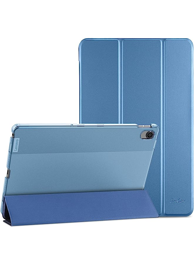 Procases For Lenovo Tab M10 Plus Case 10.6 Inch 2022 3Rd Gen, Slim Stand Hard Back Shell Protective Smart Cover Case For Lenovo Tab M10 Plus 10.6" 2022 Release -Blue - Image 1