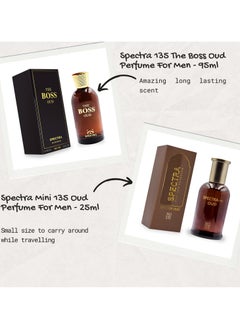 Spectra 135 The Boss Oud Eau De Parfum For Men – 100ml  - Image 4