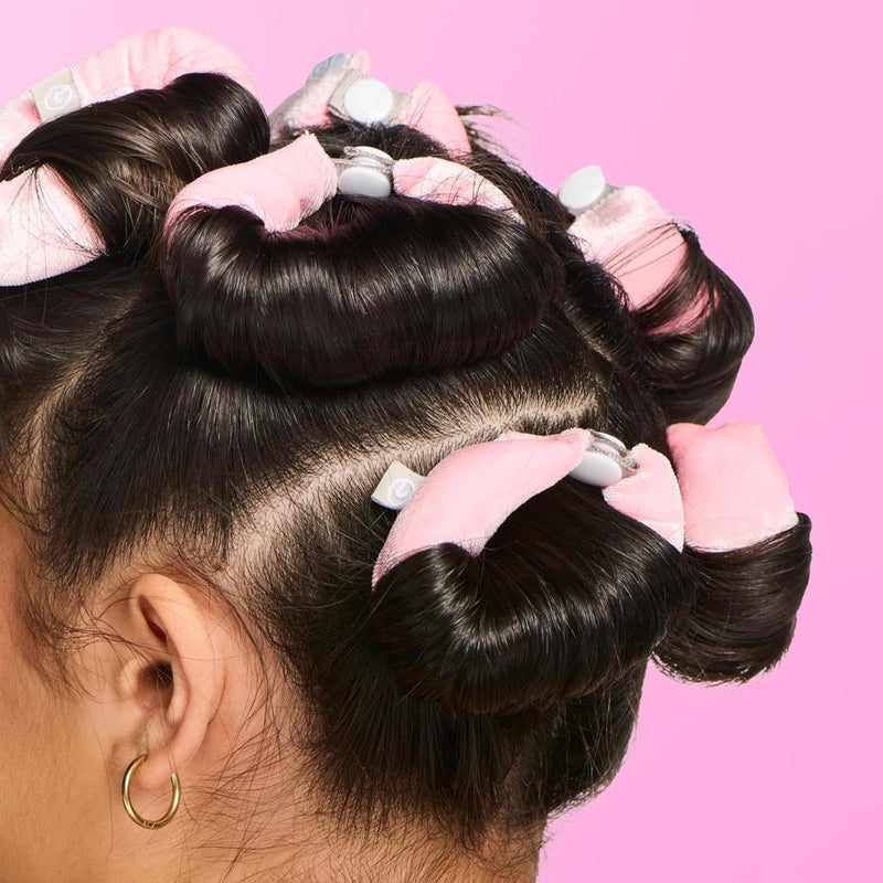 Gimme Beauty Chill Curl Heatless Flex Rods - Gentle & Bendable Hair Rods for Overnight Curls - Bouncy Waves with a Frizz-Free Finish - Snap Closure for Secure Hold - Fine Hair, 6 Count - Image 5