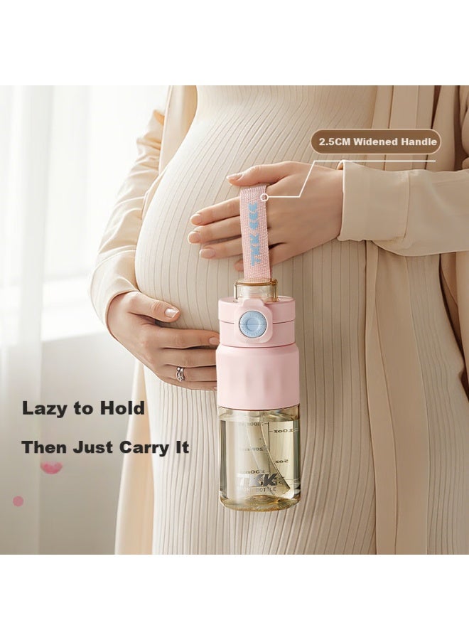 Tkk Straw Cup For Pregnant And Postpartum Women, Ppsu Water Bottle For Adults, Food-grade Plastic Water Bottle For Students And Children - Image 4