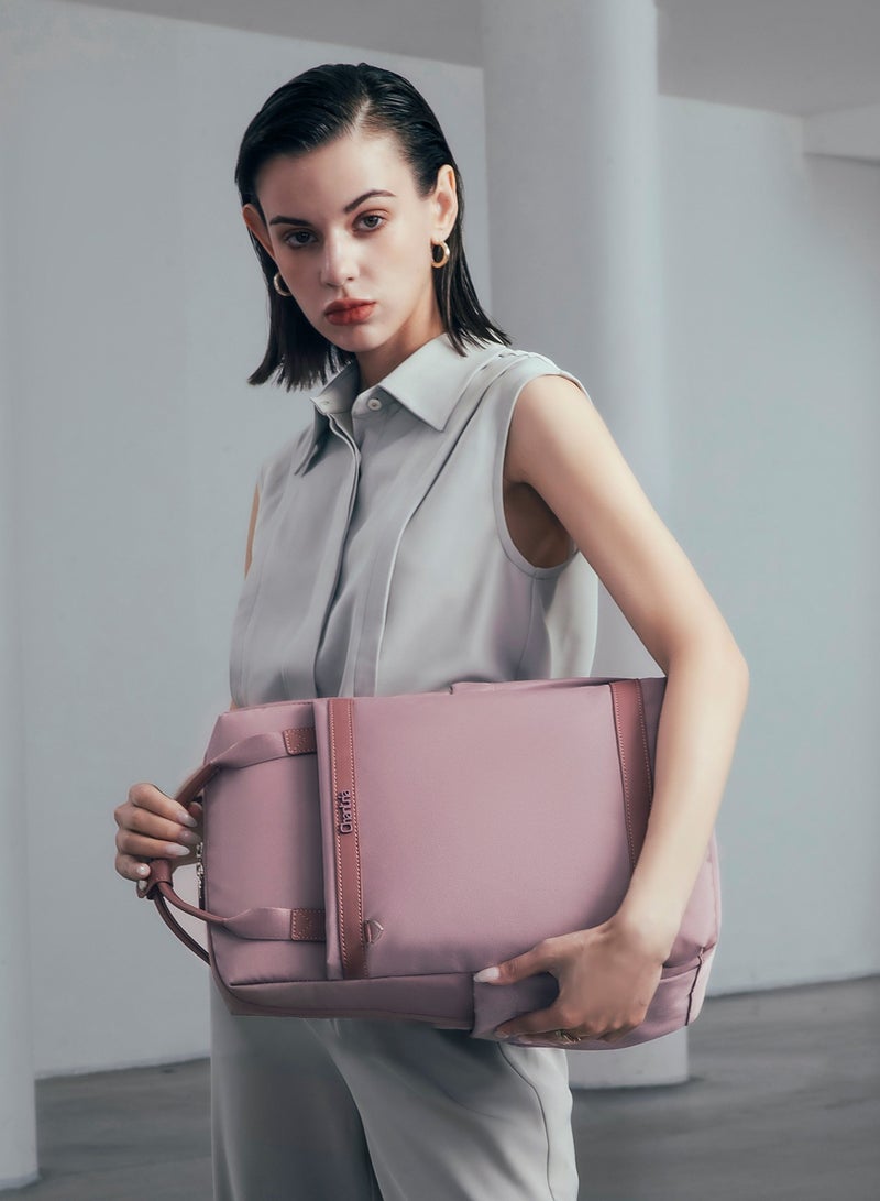 Chantria CB00639 Women Laptop Backpack Casual Business Travel Multi-Compartment Easy Carry Trend Bag (15.6'') Purple - Image 2