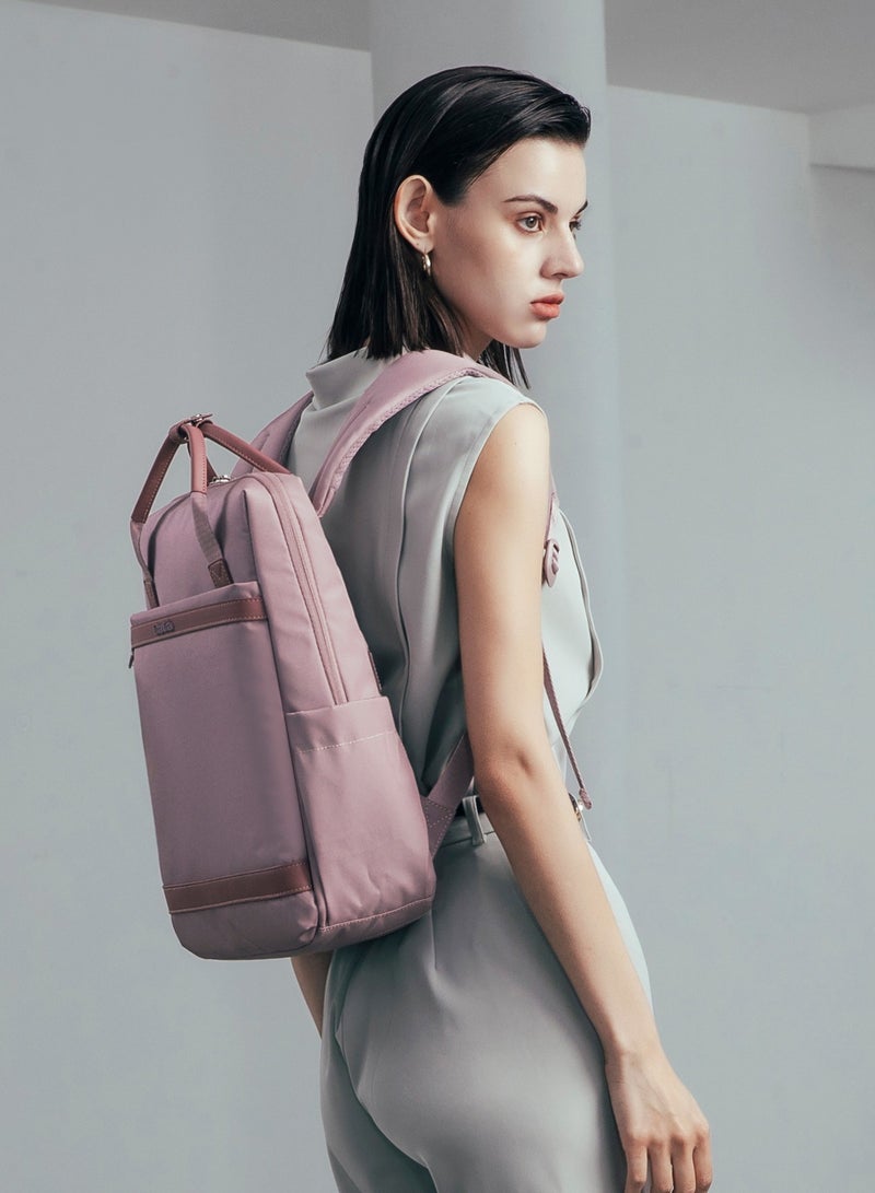 Chantria CB00639 Women Laptop Backpack Casual Business Travel Multi-Compartment Easy Carry Trend Bag (15.6'') Purple - Image 4